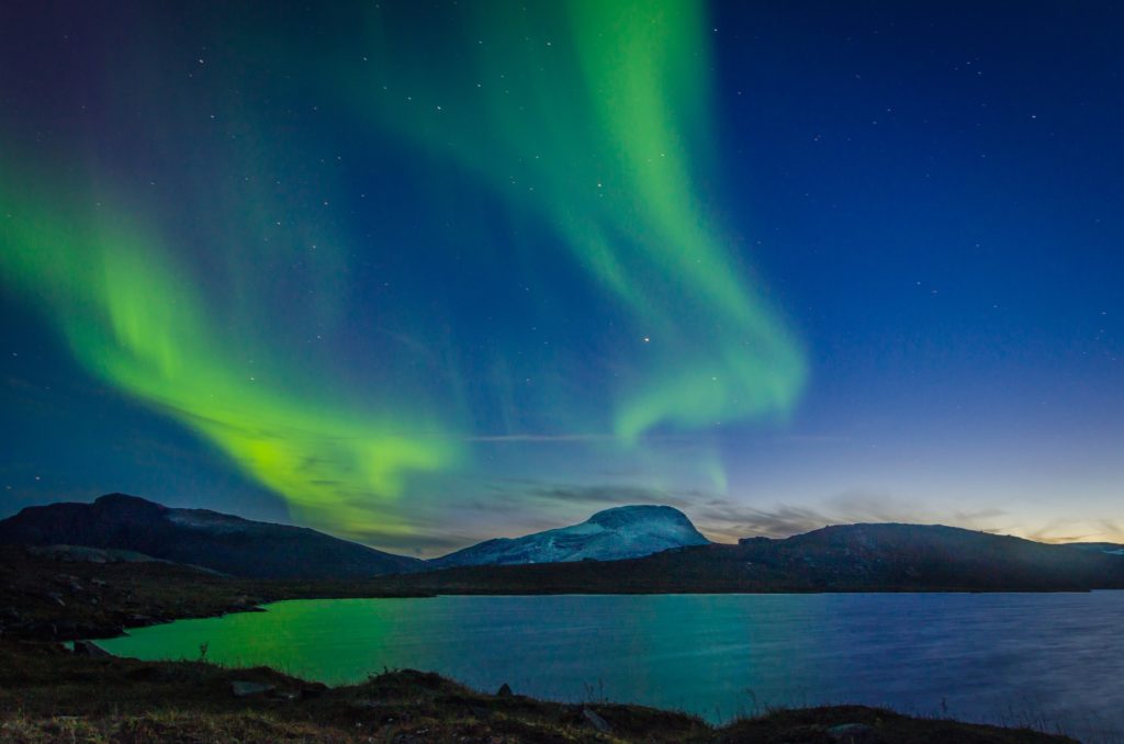 6 lugares para ver auroras boreales