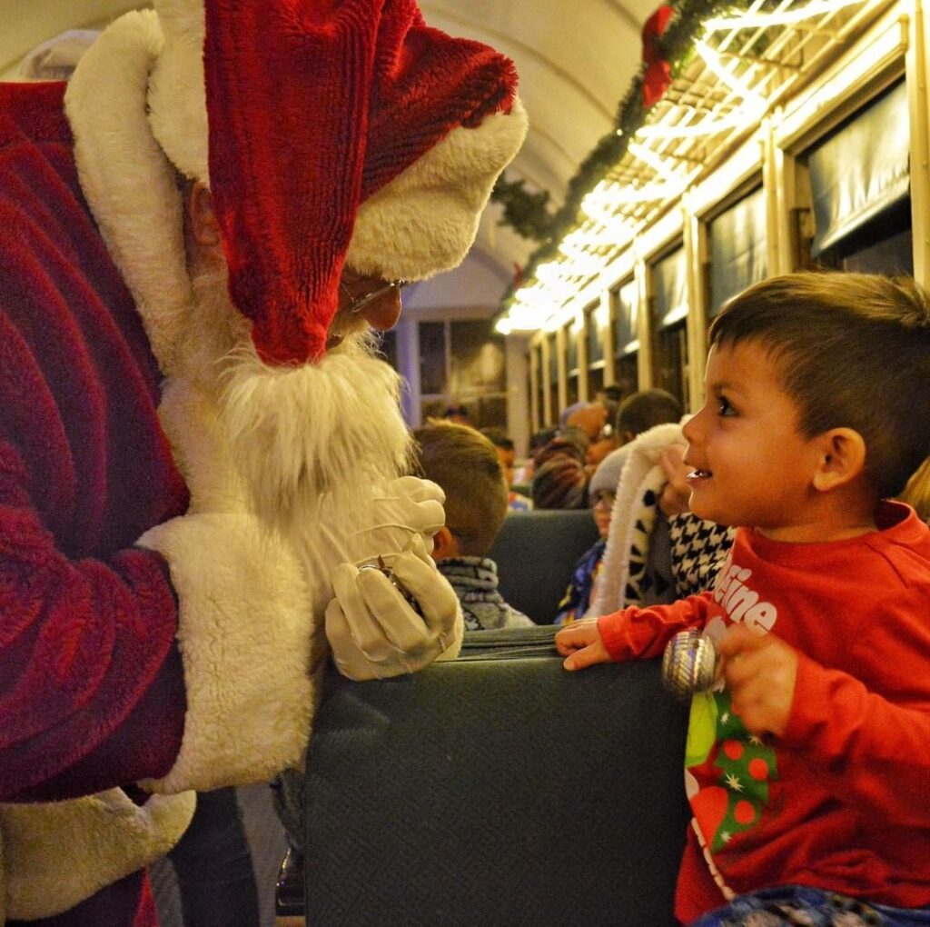 Conocer a Santa en el Polar Express