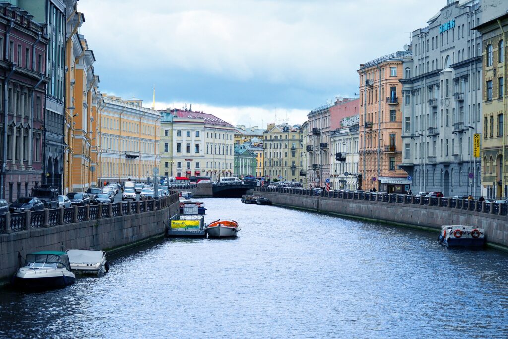 Ciudades con canales: San Petersburgo