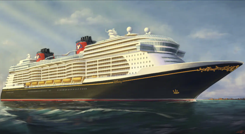 Crucero Disney viajando a la isla privada de Disney